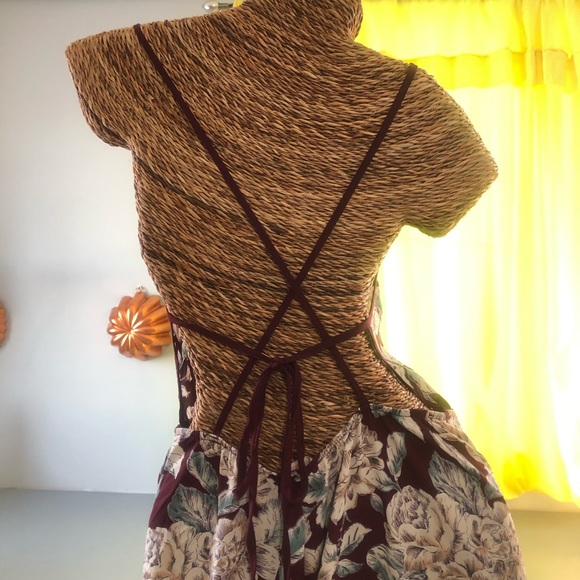 Size xl Forever 21 floral maxi length dress - Picture 4 of 7